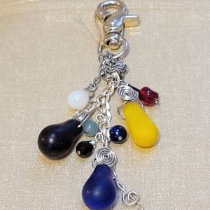 Handmade Music-inspired Purse Charm